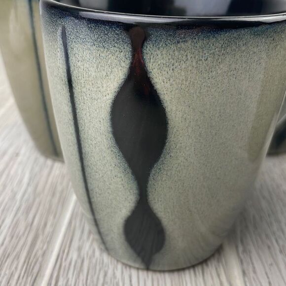 Sango 4508 Prelude Black Coffee Mugs Set of 5 - Picture 7 of 8